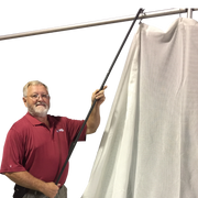 Curtain Hooks (30 Qty) & Ex-Pole Kit